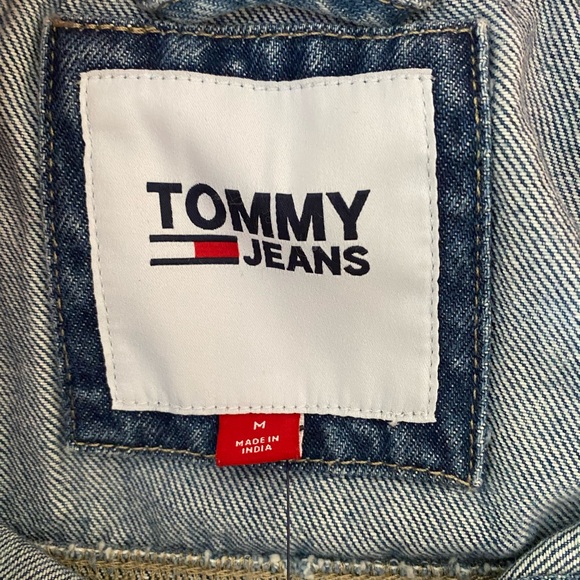 Denim Tommy Hilfiger Denim Hoodie Jacket - Picture 4 of 12